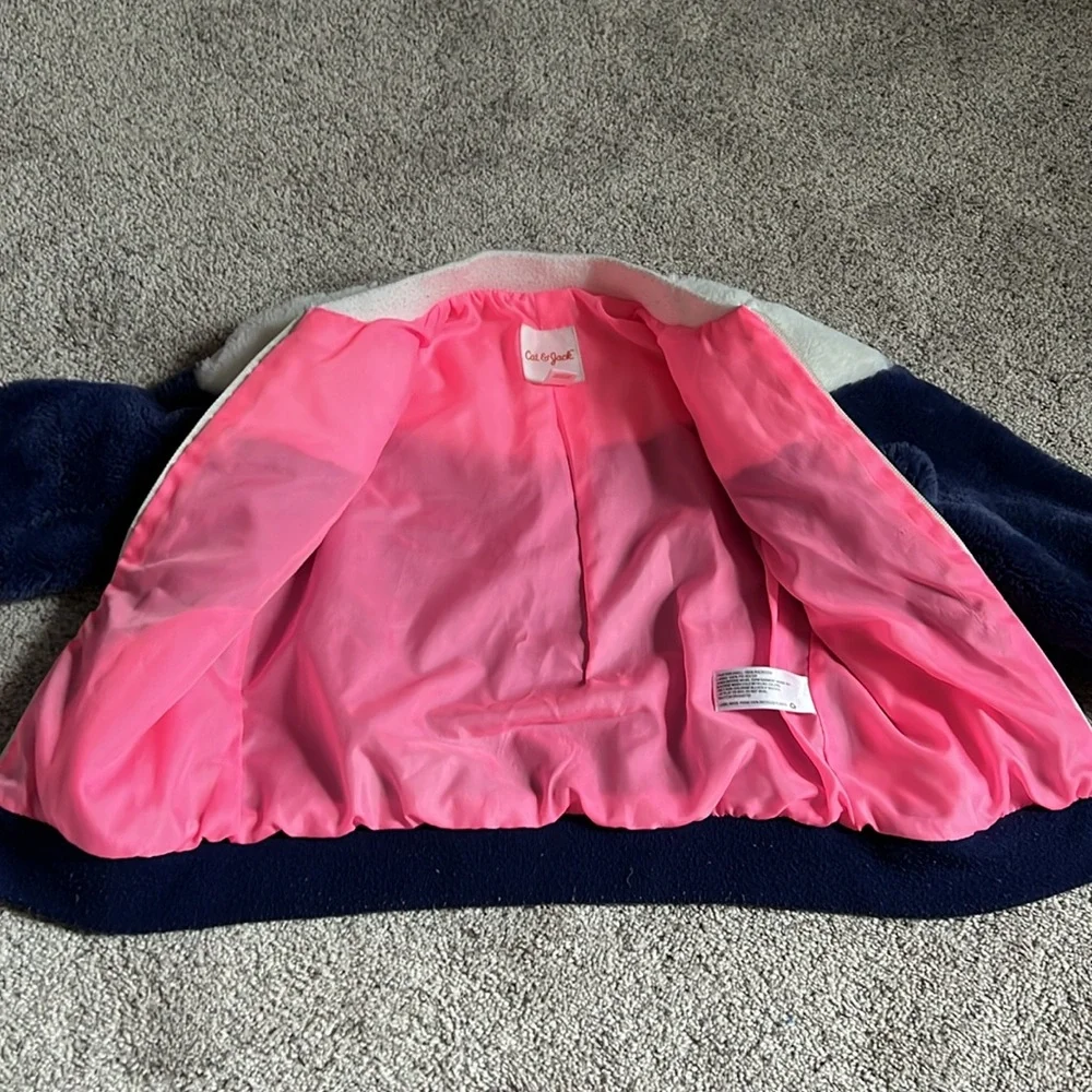 Girls Faux Fur Jacket - 4/5